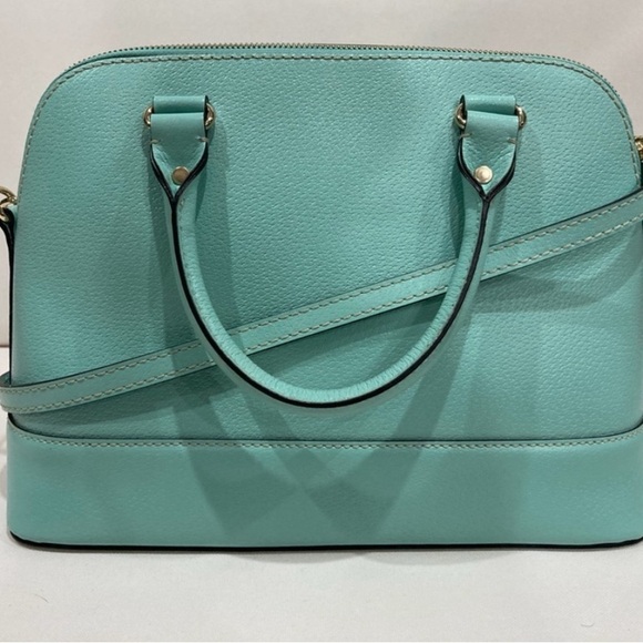 Kate Spade Dome Bag, Medium, Good Condition, Handles & Crossbody strap, Gold HW - Picture 7 of 8